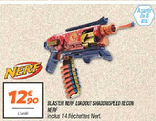 BLASTER NERF A L’EAU SHADOWSNIPE RECON NERF