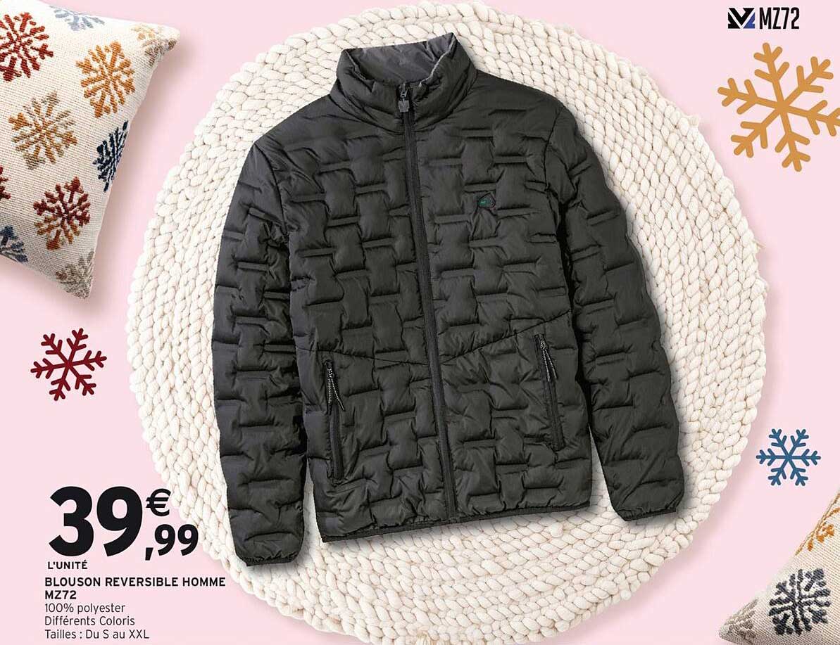 BLOUSON REVERSIBLE HOMME MZ72