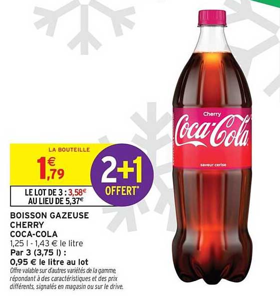 BOISSON GAZEUSE CHERRY COCA-COLA