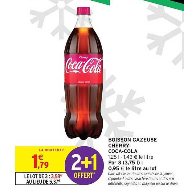 BOISSON GAZEUSE CHERRY COCA-COLA