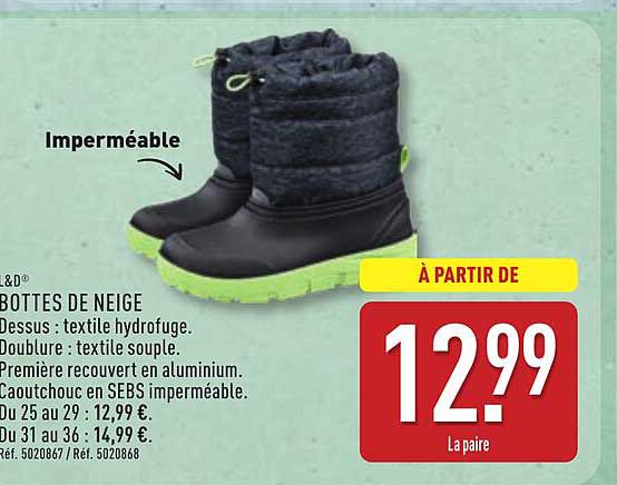 BOTTES DE NEIGE
