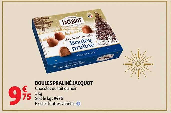 BOULES PRALINÉ JACQUOT