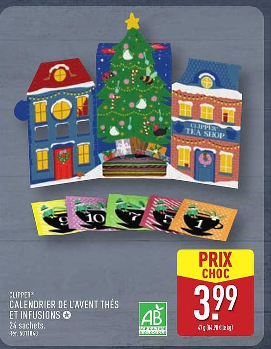 CALENDRIER DE L'AVENT THÉS ET INFUSIONS