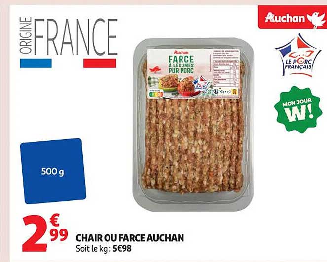 CHAIR OU FARCE AUCHAN