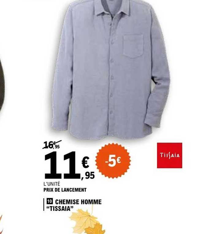 CHEMISE HOMME "TISSAIA"