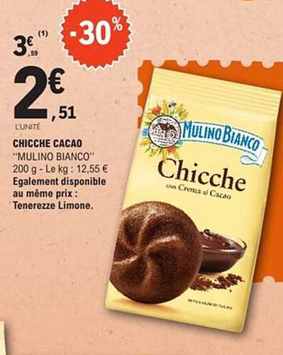Chicche Cacao "MULINO BIANCO"