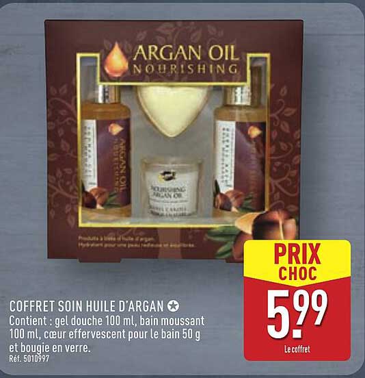 COFFRET SOIN HUILE D'ARGAN
