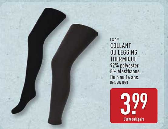 COLLANT OU LEGGING THERMIQUE