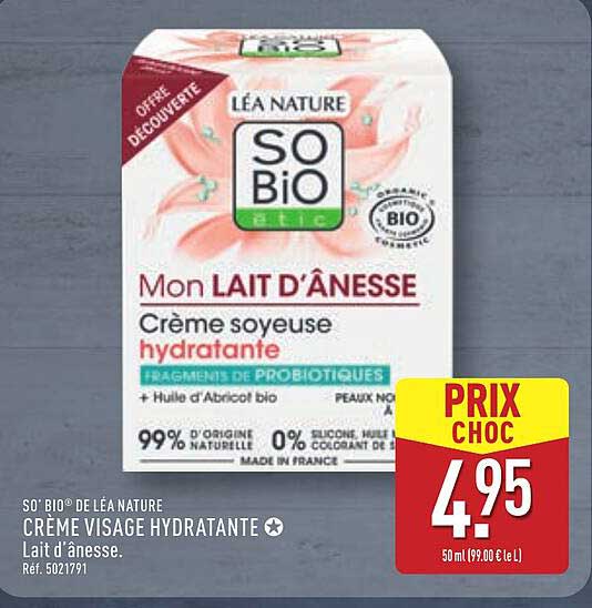 CRÈME VISAGE HYDRATANTE