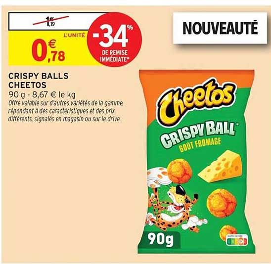CRISPY BALLS CHEETOS