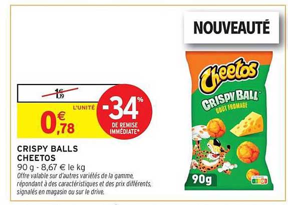 CRISPY BALLS CHEETOS