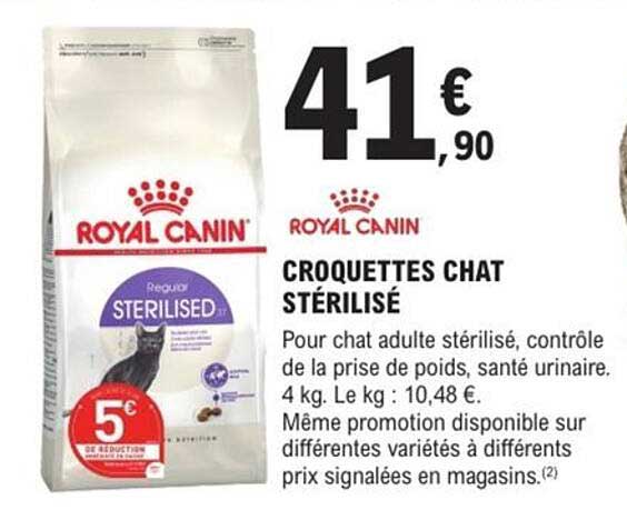 CROQUETTES CHAT STÉRILISÉ