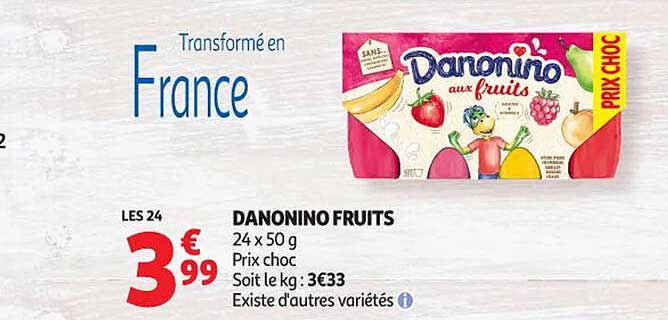 DANONINO FRUITS