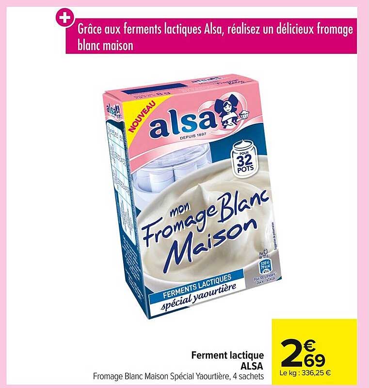 Ferment lactique ALSA