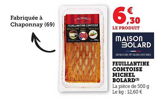 FEUILLANTINE COMTOISE MICHEL BOLARD