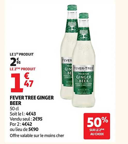 FEVER TREE GINGER BEER