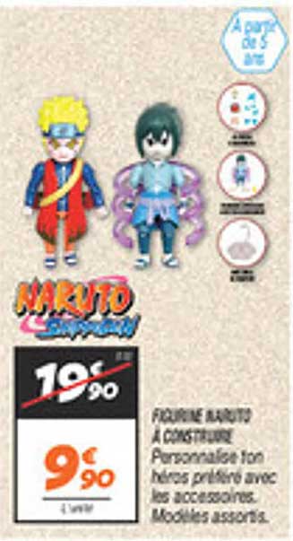 FIGURINE NARUTO À CONSTRUIRE