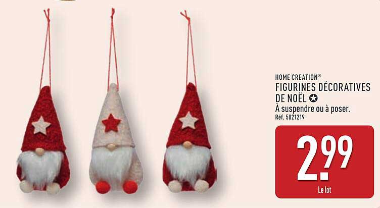 FIGURINES DÉCORATIVES DE NOËL