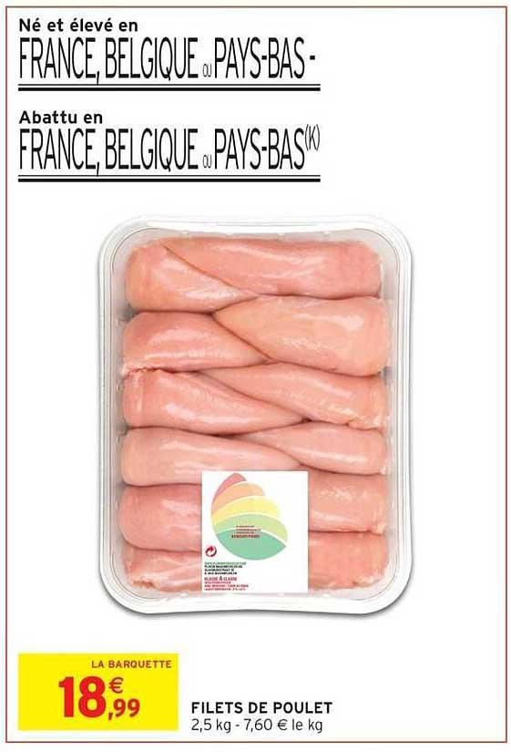 FILETS DE POULET
