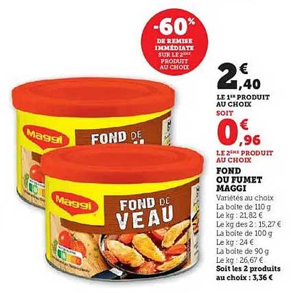 FOND OU FUMET MAGGI
