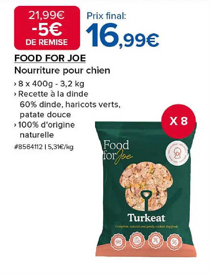FOOD FOR JOE Nourriture pour chien