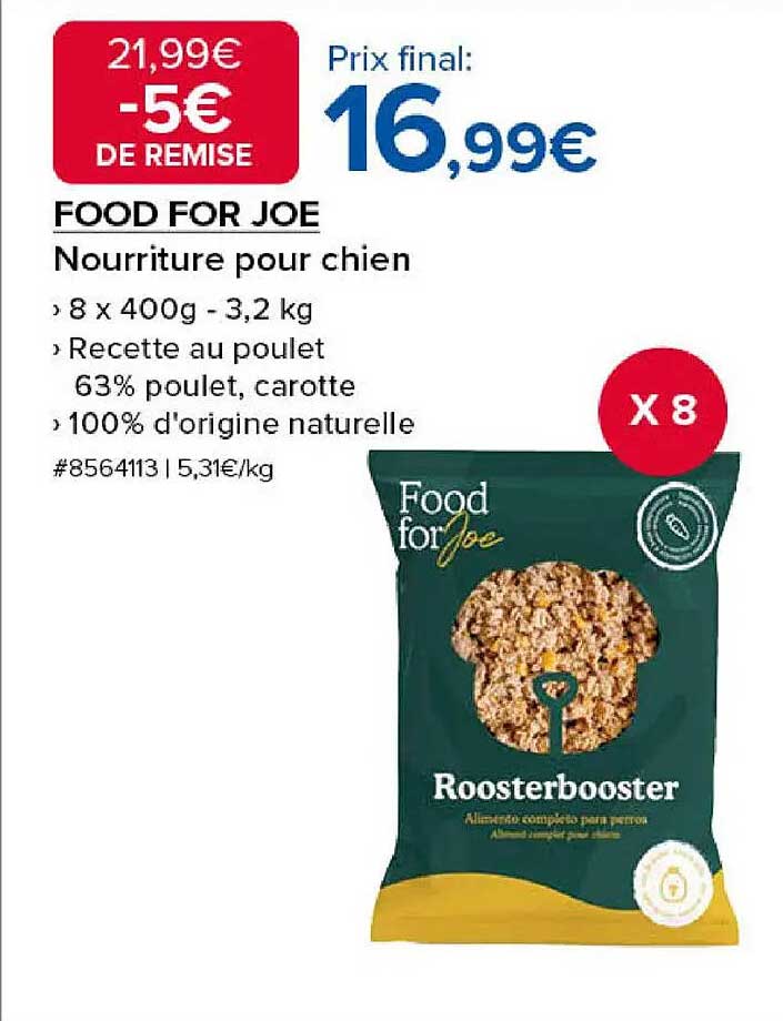 FOOD FOR JOE Nourriture pour chien