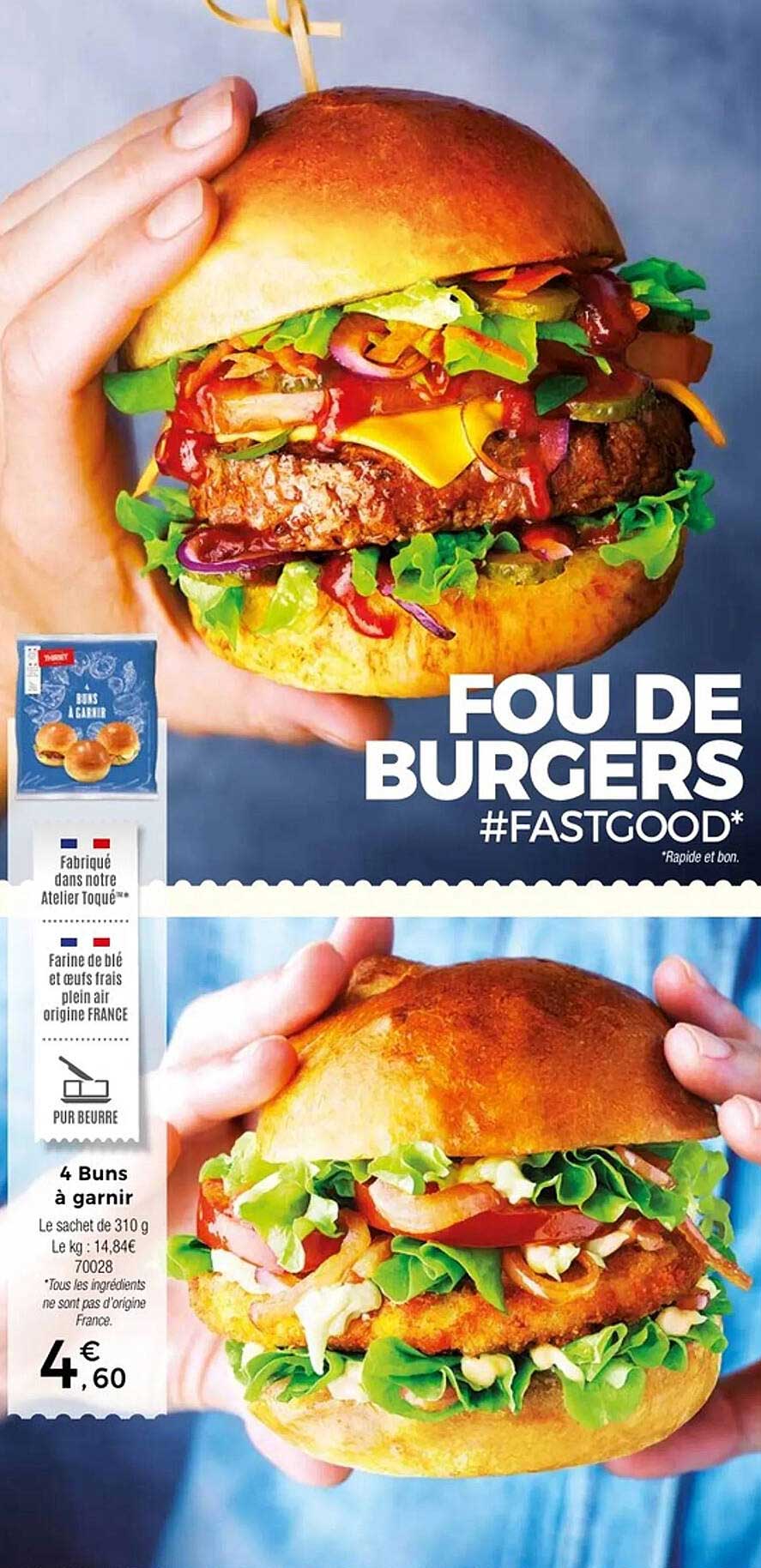 FOU DE BURGERS #FASTGOOD*