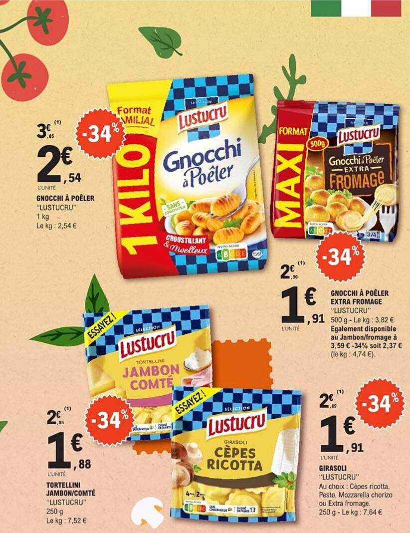 Gnocchi à Poêler "LUSTUCRU"