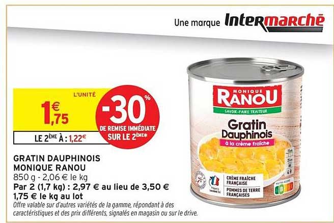 Gratin Dauphinois Monique Ranou