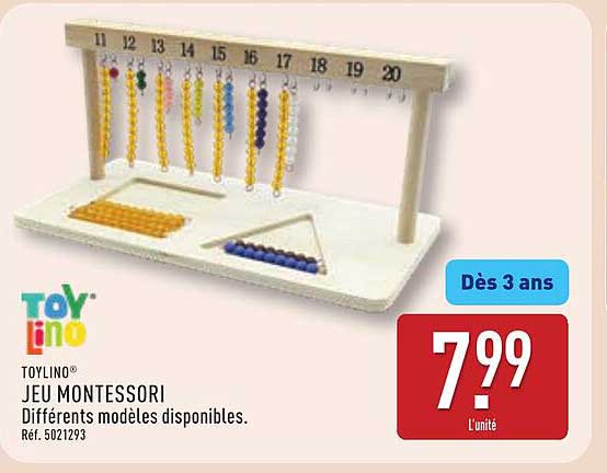 JEU MONTESSORI