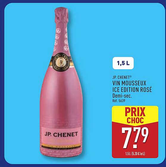 JP. CHENET® VIN MOUSSEUX ICE EDITION ROSÉ