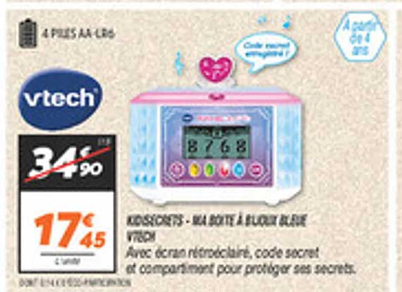 KIDSCORES - MA BOÎTE À FLUX BLEU VTECH