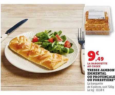 LA BARQUETTE AU CHOIX