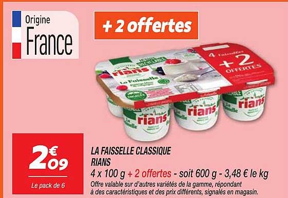 LA FAISSELLE CLASSIQUE RIANS