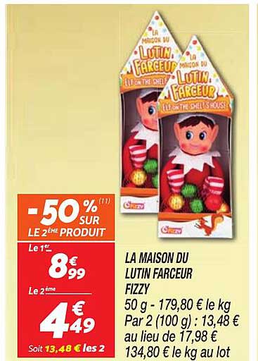 LA MAISON DU LUTIN FARCEUR FIZZY