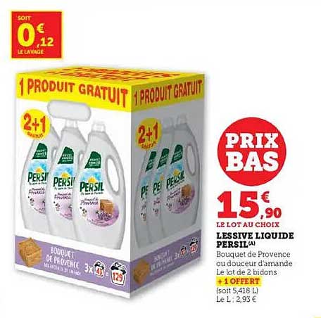 LESSIVE LIQUIDE PERSIL