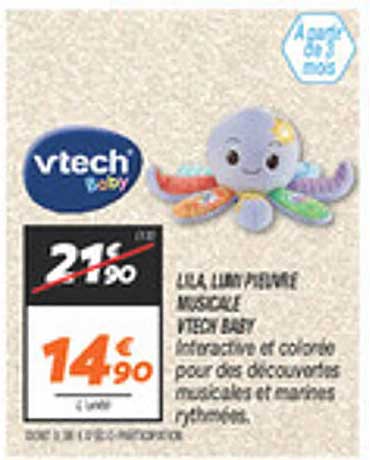 LILA, AMIE PLUVIE MUSICALE VTECH BABY