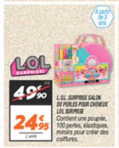 L.O.L. SURPRISE SALON DE PERRUQUES POUR CHIGNON L.O.L. SURPRISE