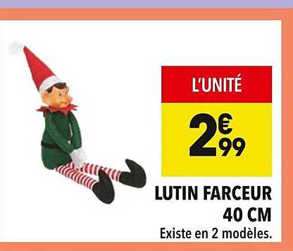 LUTIN FARCEUR 40 CM