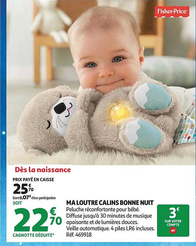 MA LOUTRE CALINS BONNE NUIT