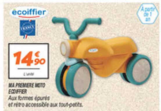 MA PREMIÈRE MOTO ÉCOIFFIER