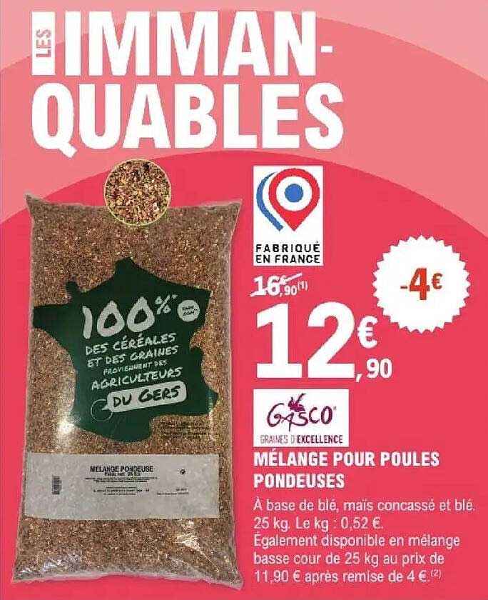 MELANGE POUR POULES PONDEUSES