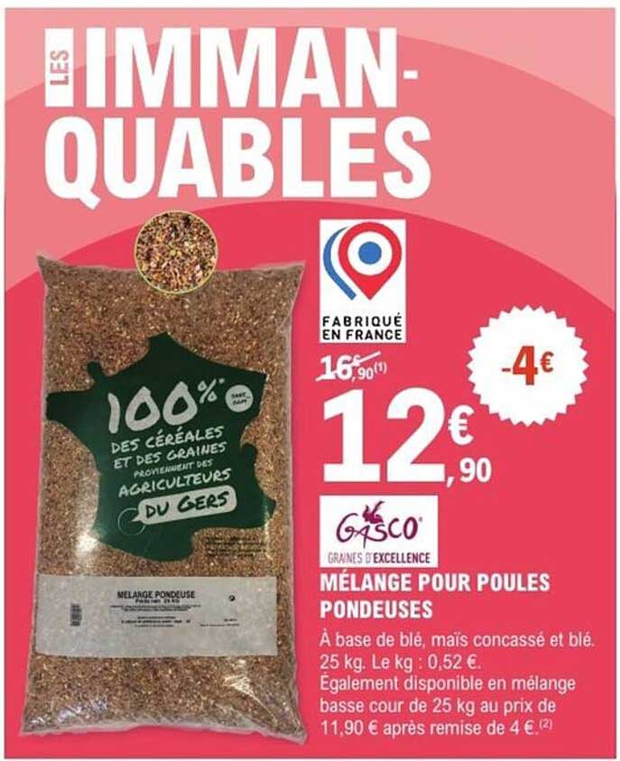 MÉLANGE POUR POULLES PONDEUSES