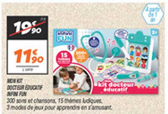 Mini Kit Docteur Éducatif INFIN FUN