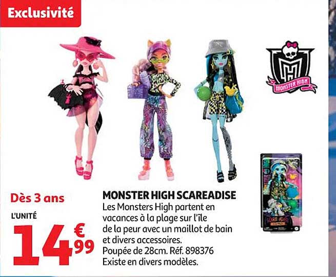MONSTER HIGH SCAREADISE