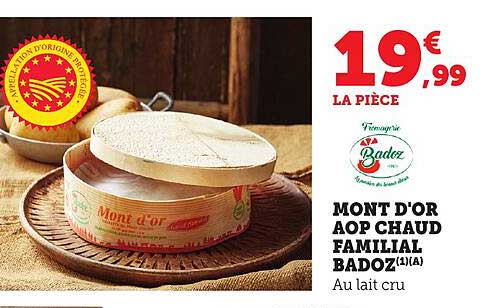 MONT D'OR AOP CHAUD FAMILIAL BADOZ