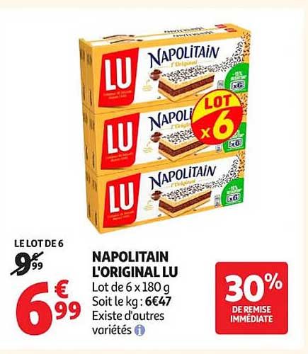 NAPOLITAIN L'ORIGINAL LU