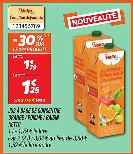 NOUVEAUTÉ -30% SUR LE 2ÈME PRODUIT