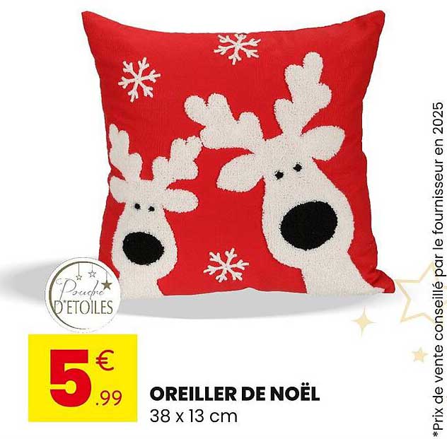 OREILLER DE NOËL