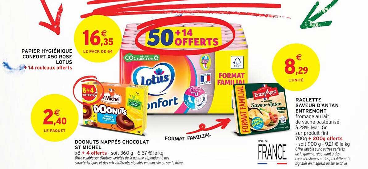 PAPIER HYGIÉNIQUE CONFORT X50 ROSE LOTUS